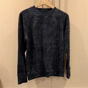 Lululemon Black Camo Sweatshirt